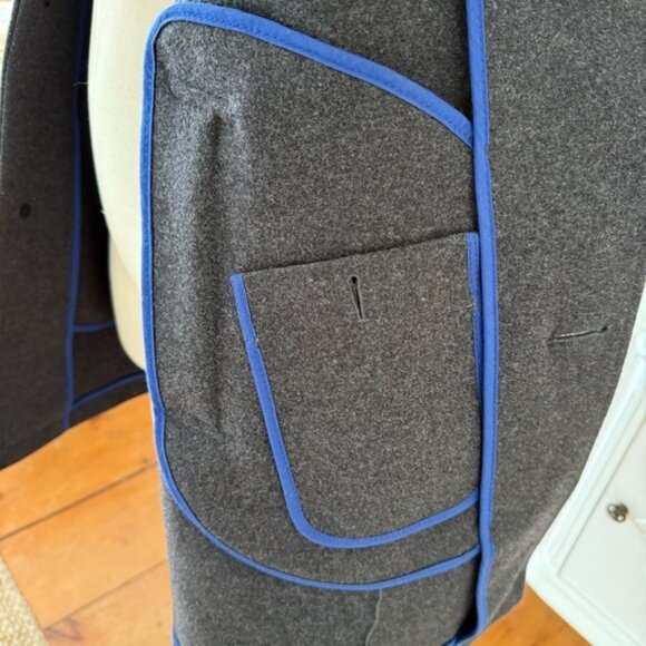 Gloverall Wool Car Coat - Picture 9 of 14